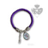 Pulsera Cordón Morada - Imagen 2