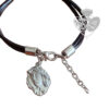 Pulsera de Cuero y Metal - Imagen 2