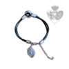 Pulsera de Cuero y Metal