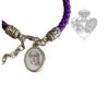 Pulsera Cordón Morada - Imagen 3