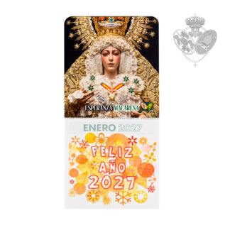 Calendario de nevera Esperanza Macarena 2027 con imán