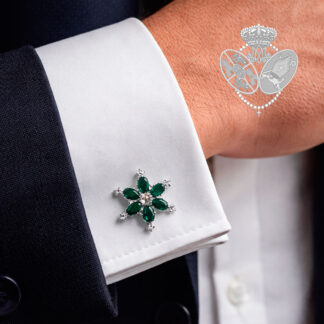 Gemelos de Mariquillas en Plata Grandes